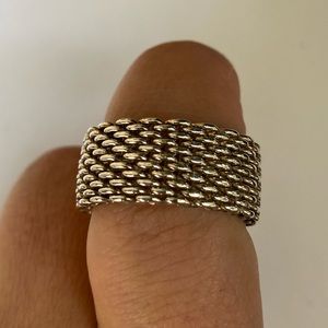 Tiffany & Co. Mesh Ring